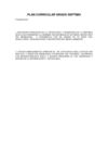 Plan curricular