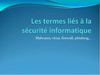 Les termes liés à la sécurité informatique et Internet
