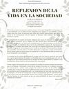 Reflexión de la vida