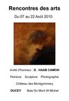 Artistes-Rencontres des Arts 2010