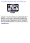 Cheap Price Electronics - VIZIO VX20L - 20 LCD TV - widescreen - 720p - HDTV