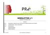 Newsletter Pre n°1