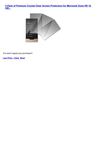 3 Pack of Premium Crystal Clear Screen Protectors for Microsoft Zune HD 16 GB...