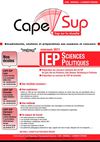 Cape Sup I Prépa IEP