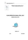 PLAN OPERATIVO ANUAL (POA ) 2011 MEMORIA EXPLICATIVA (Empresa Eléctrica Regional Sur S.A.)