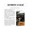 Accident a Calaf