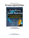 How To Use Spin Ready Articles To Build 1000's Of Backlinks Almost Instantly