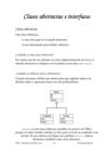 Clases Abstractas e Interfaces