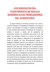 LOS SINDICATOS DEL AYUNTAMIENTO DE SEVILLA ENGAÑAN A LOS TRABAJADORES DEL CONSISTORIO