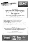 Quelle école, quelle société voulons-nous ?