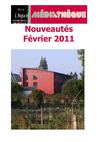 Liste de nouveautés Février 2011 2ème partie