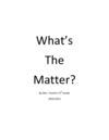 Matter Comic Book
