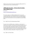 Affiliate Revenue Tips – 3 Proven Tips To Getting Huge Affiliate Profits