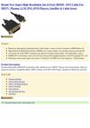  Brand New Super High Resolution 2m (6 Feet) HDMI - DVI Cable For HDTV Plasma LCD PS3 DVD Players Satellite &...