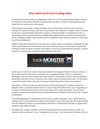 Why shold you do stock trading online