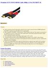  Premium 15 FT FOOT HDMI Cable 1080p 1.3 For PS3 HDTV R eforcity