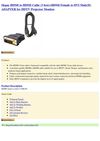  Skque HDMI to HDMI Cable (3 feet)+HDMI Female to DVI Male(D) ADAPTER for HDTV Projector Monitor Skque