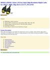  HDMI to HDMI 3 Meter (10 Feet) Super High Resolution Digital Cable for: HDTV 1080i 720p DLP LCD TV PS3 DVR...