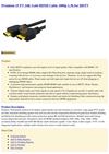  Premium 15 FT 24K Gold HDMI Cable 1080p 1.3b for HDTV eforcity