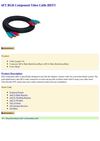  6FT RGB Component Video Cable HDTV JACOBSPARTS