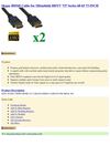  Skque HDMI Cable for Mitsubishi HDTV 737 Series 60 65 73 INCH Skque