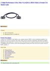  QVS 2ft High Performance UltraThin VGA/QXGA HDTV/HD15 Male to Female Tri-Shield Fully-Wired Ext Cable with...