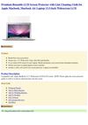  Premium Reusable LCD Screen Protector with Lint Cleaning Cloth for Apple Macbook Macbook Air Laptop 13.3-Inch...