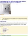 Electronics CrazyOnDigital Apple iPad Clear Wave Premium Crystal Candy TPU Silicone Skin Case/Precut LCD Screen...