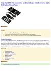  iTrip Style LCD FM Transmitter and Car Charger with Remote for Apple iPod /Iphone/Itouch/Nano Itrip