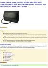 Apparel Leather Case for Garmin Nuvi GPS 265W 855 260W 1350T 205W 1350LMT 1390LMT 295W 465T 1300 1300LM 1390T 255W...