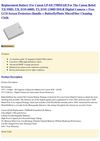  Replacement Battery For Canon LP-E8 1700MAH For The Canon Rebel T2i 550D T3i EOS 600D T3 EOS 1100D DSLR Digital...