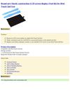  Brand new Sturdy construction LCD screen display+Tool Kit for iPod Touch 2nd Gen electree