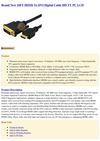  Brand New 10FT HDMI To DVI Digital Cable HD TV PC LCD eforcity