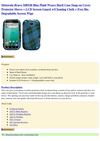  Motorola Bravo MB520 Blue Plaid Weave Hard Case Snap on Cover Protector Sleeve + LCD Screen Guard w/Cleaning Cloth +...
