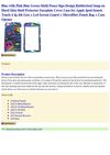  Blue with Pink Blue Green Multi Peace Sign Design Rubberized Snap on Hard Skin Shell Protector Faceplate Cover Case...