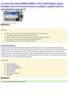  2x Canon PowerShot SD980IS SD980 IS / IXUS 200 IS Digital Camera Premium Clear LCD Screen Protector no cutting is...