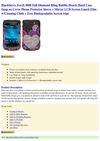  Blackberry Torch 9800 Full Diamond Bling Bubble Hearts Hard Case Snap on Cover Phone Protector Sleeve + Mirror LCD...
