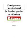 brochure enseignment pro