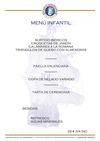 Menu Infantil - Eventos