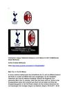 Champions League Tottenham Hotspurs vs AC Milano 9.3.2011 SelMcKenzie Selzer-McKenzie