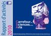 Rapport d'activités 2010 de Carrefour des Sciences et des Arts
