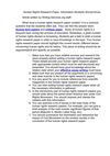 Human Rights Research Paper. Information Students Should Know.