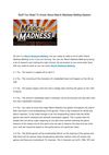 Stuff You Need To Know About March Madness Betting Season