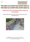 Construction d'une maison en béton de chanvre par DB-CHANVRE