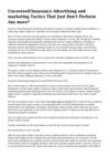 Exposed!Insurance policies Advertising and marketing Tactics That Just Dont Work Any longer?