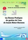 Actes Journée Bonnes Pratiques de gestion de l'eau bassin Adour-Garonne