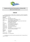 Conseil de Communauté du 14-02-2011