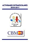 FOLLETO DE ACTIVIDADES EXTRAEXCOLARES CURSO 2010-2011
