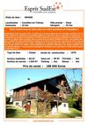 Un chalet coup de coeur, au calme à 35 min de Grenoble, 100% de particulier à particulier !