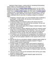 Research Paper Design: Looking Hard for Something Extraordinary